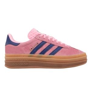 Adidas Gazelle Bold Pink Glow Gum Sneakers